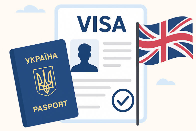 Віза в Англію для українців