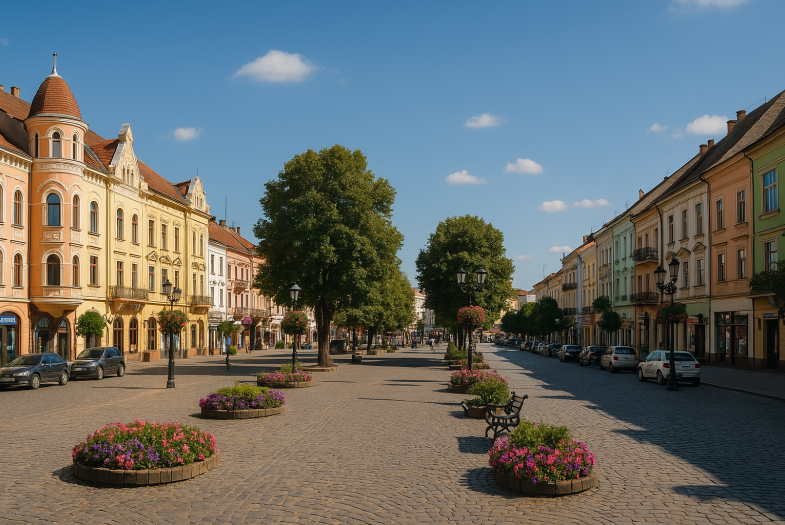 Площа Миру Мукачево