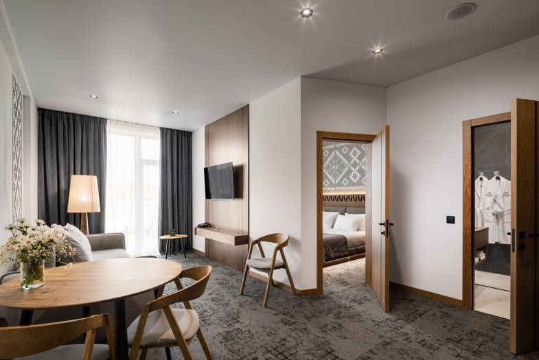 Інтер’єр Family Standard apartment в Apartel Kosyno Family Resort